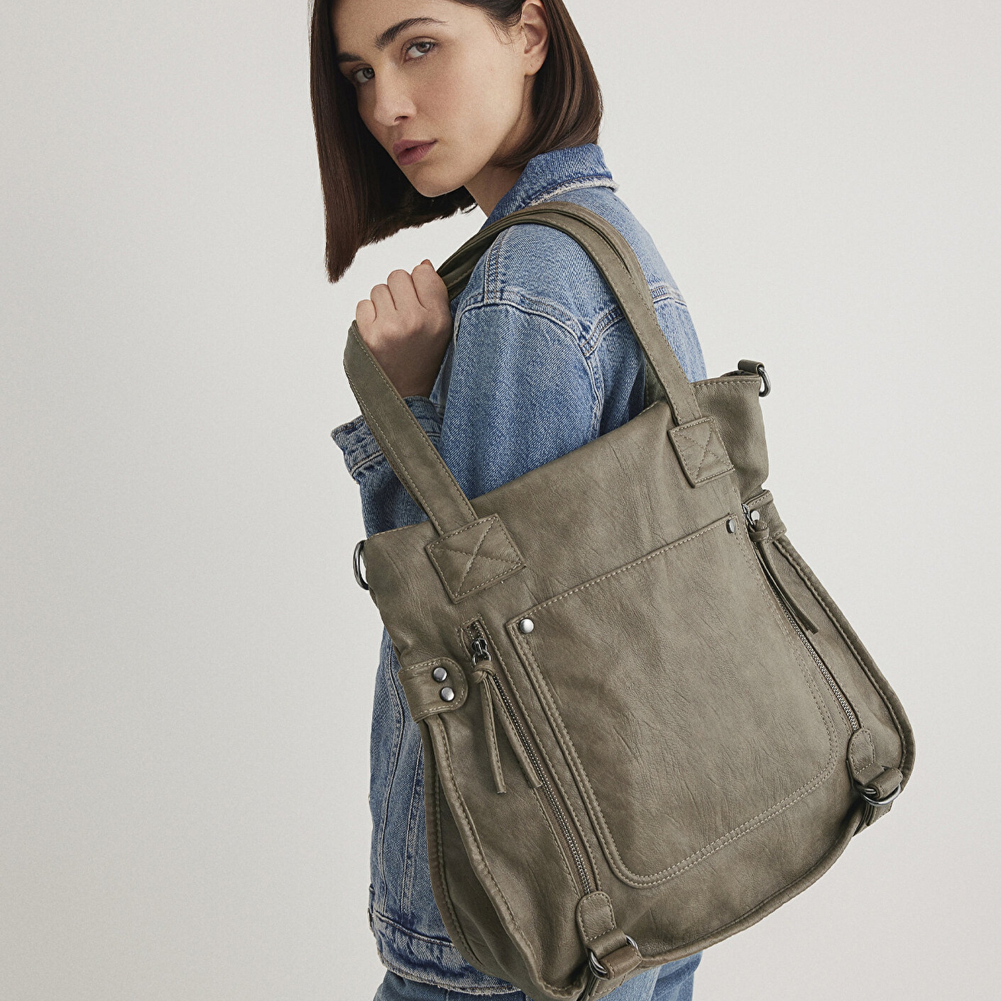 Mavi Haki Omuz Çantası 1911663-28833