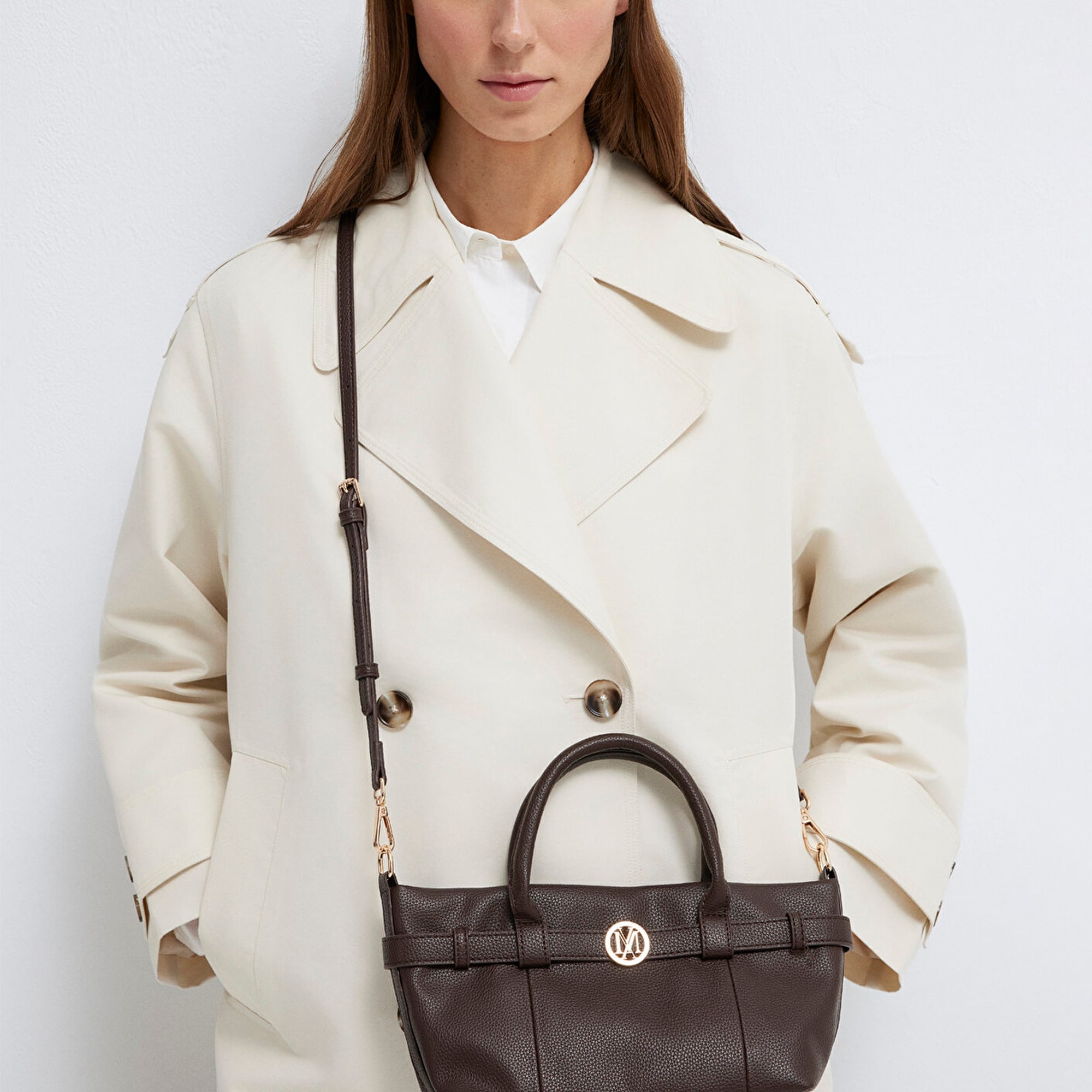 Mavi Kahverengi Çapraz Çanta 1913459-33382