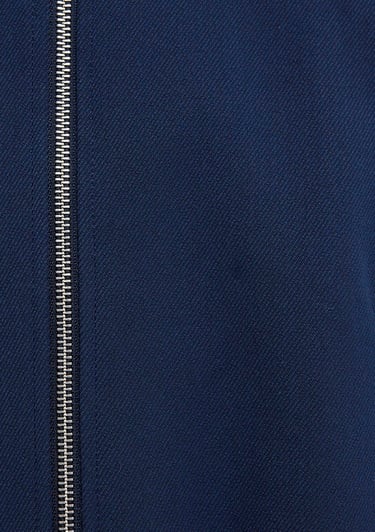  Mavi Lacivert Crop Ceket Oversize / Geniş Kesim 1110820-82318