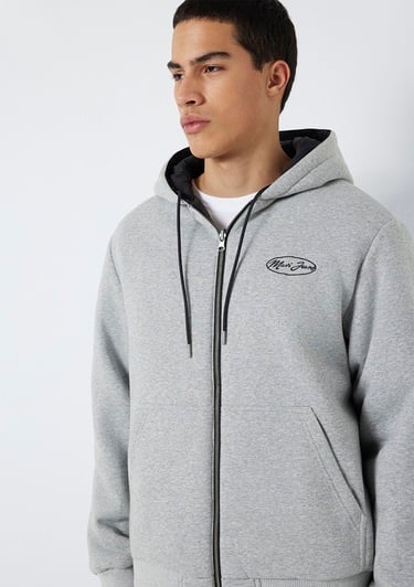  Mavi Çift Taraflı Kapüşonlu Siyah Mont 0110770-71379