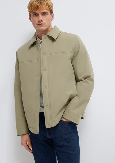  Mavi Yeşil Ceket Regular Fit / Normal Kesim 0110773-86749