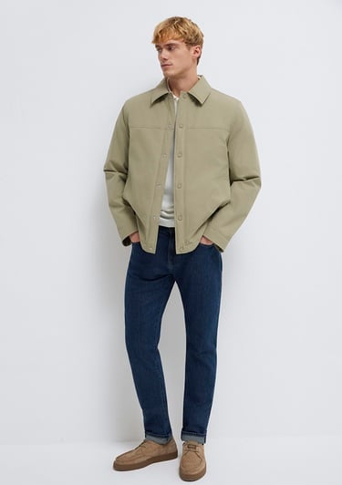  Mavi Yeşil Ceket Regular Fit / Normal Kesim 0110773-86749