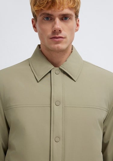  Mavi Yeşil Ceket Regular Fit / Normal Kesim 0110773-86749