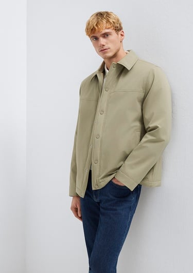  Mavi Yeşil Ceket Regular Fit / Normal Kesim 0110773-86749