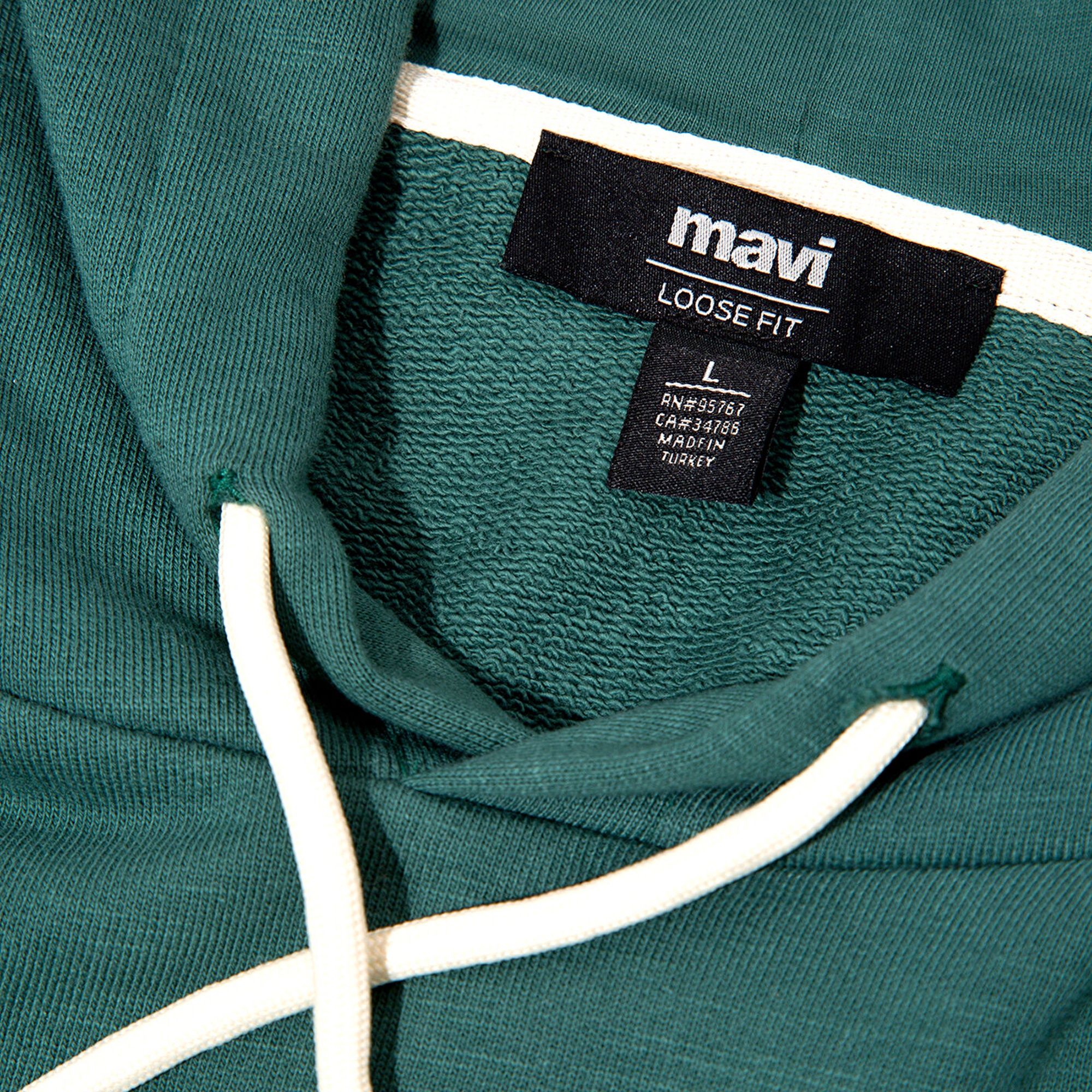 Mavi Kapüşonlu Yeşil Sweatshirt 0S10534-71930