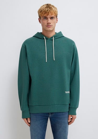  Mavi Kapüşonlu Yeşil Sweatshirt 0S10534-71930