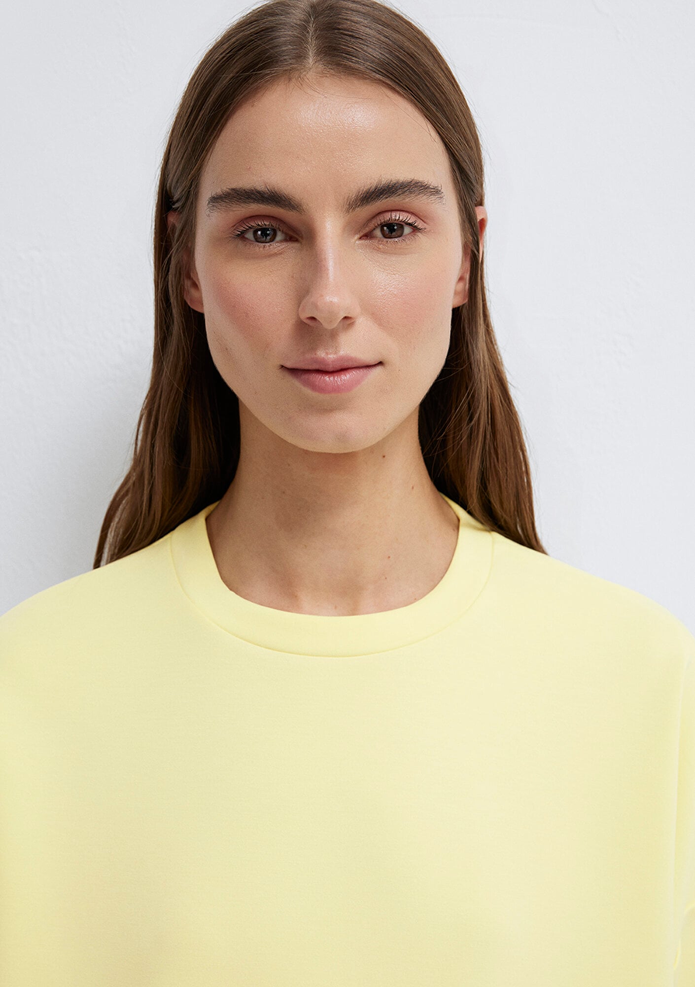 Mavi Lux Touch TENCEL TM Modal Sarı Sweatshirt 168837-91390