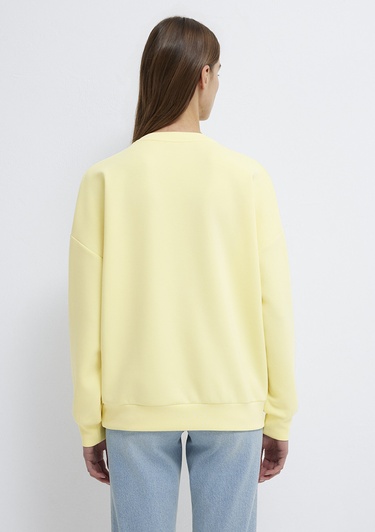  Mavi Lux Touch TENCEL TM Modal Sarı Sweatshirt 168837-91390