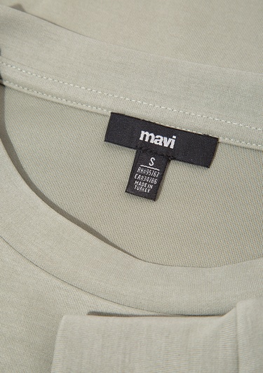  Mavi Lux Touch TENCEL TM Modal Yeşil Sweatshirt 168837-71481