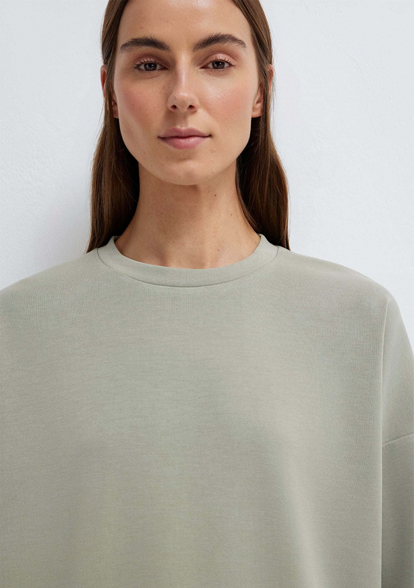 Mavi Lux Touch TENCEL TM Modal Yeşil Sweatshirt 168837-71481