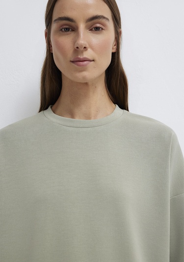  Mavi Lux Touch TENCEL TM Modal Yeşil Sweatshirt 168837-71481