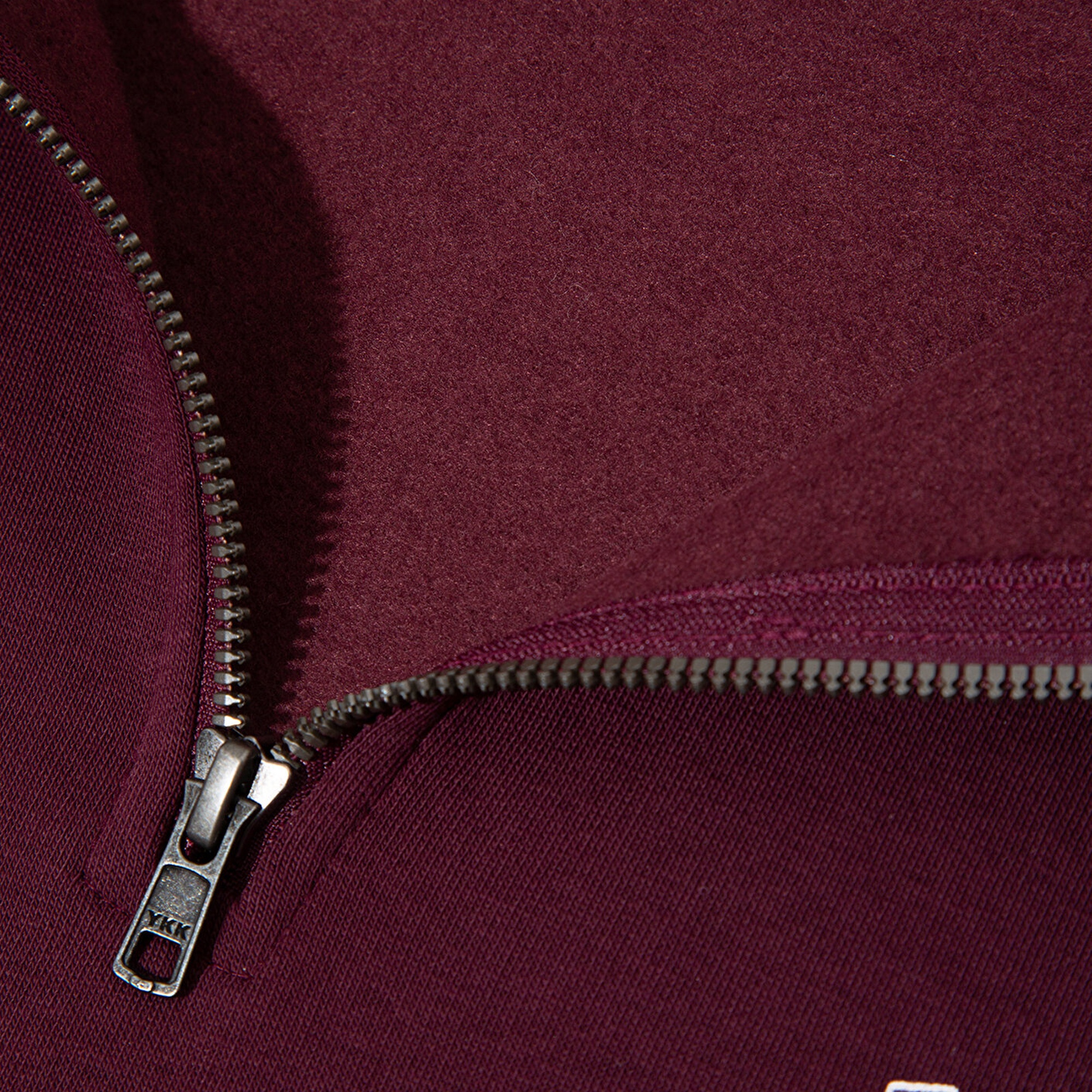 Mavi Mavi Logo Baskılı Yarı Fermuarlı Bordo Sweatshirt 0S10208-70434