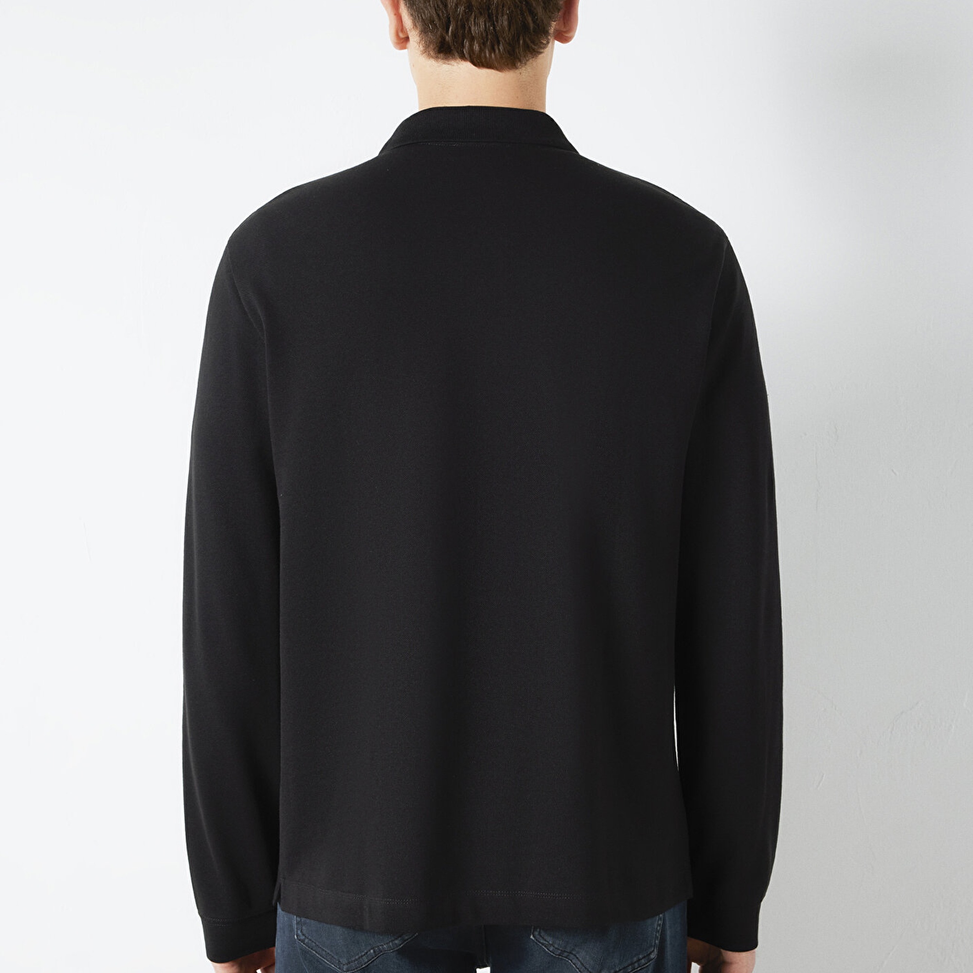 Mavi Mavi Black Uzun Kollu Siyah Polo Tişört  0613154-900