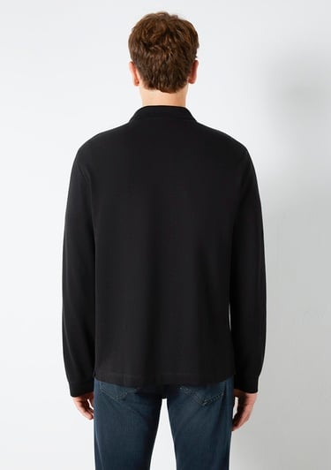  Mavi Mavi Black Uzun Kollu Siyah Polo Tişört  0613154-900