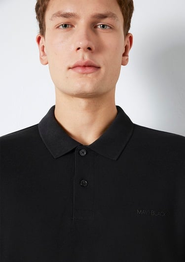  Mavi Mavi Black Uzun Kollu Siyah Polo Tişört  0613154-900