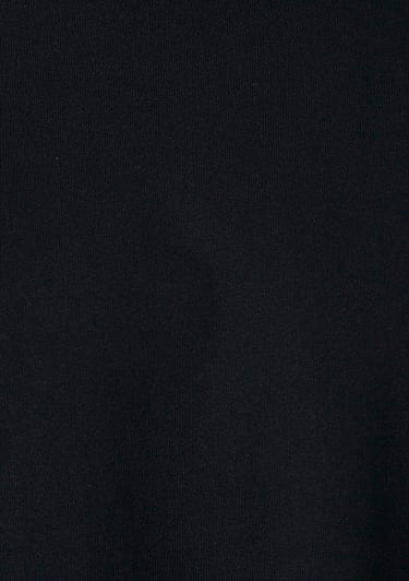  Mavi Uzun Kollu Siyah Basic Tişört Loose Fit / Bol Rahat Kesim 0613170-900