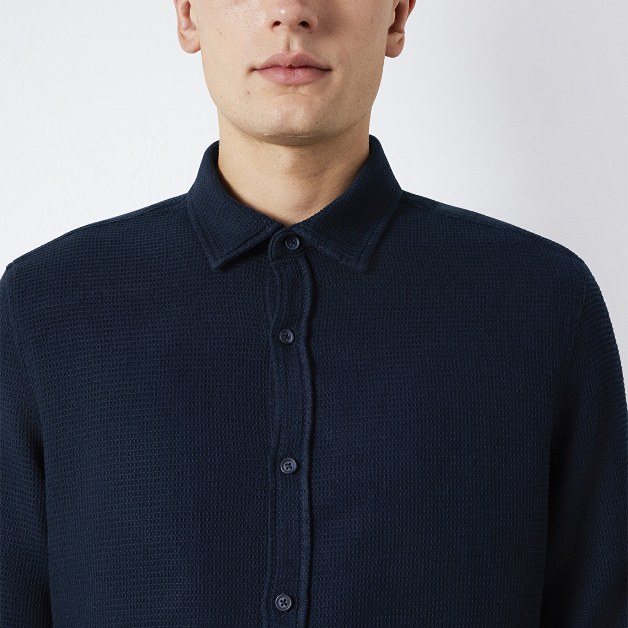 Mavi Lacivert Gömlek  0211875-70490