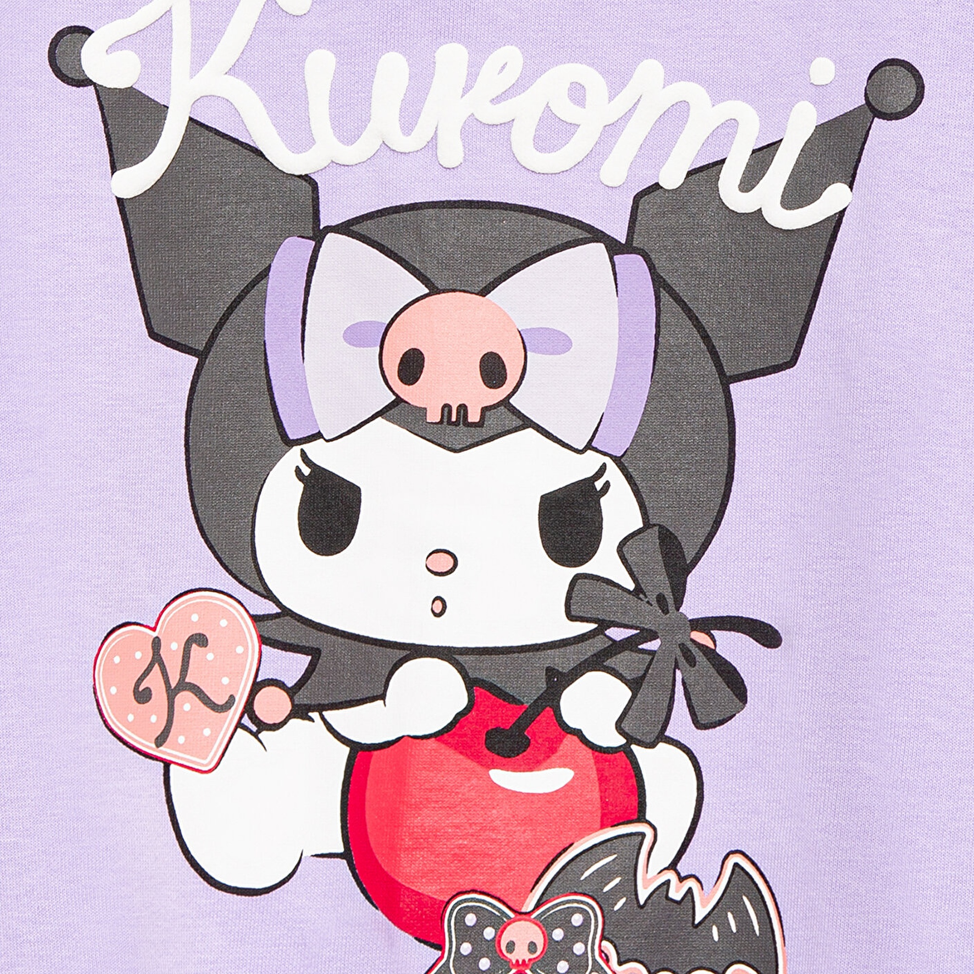 Mavi Kuromi Baskılı Mor Sweatshirt 7S10183-70519