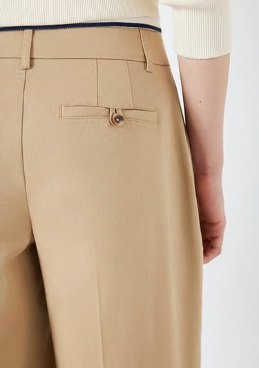  Mavi Bej Kumaş Pantolon 1011160-70370