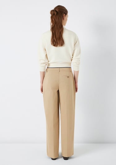  Mavi Bej Kumaş Pantolon 1011160-70370