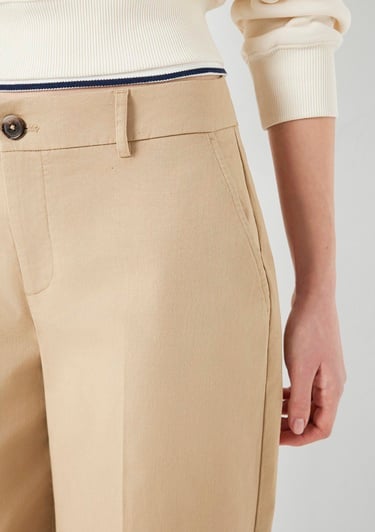  Mavi Bej Kumaş Pantolon 1011160-70370