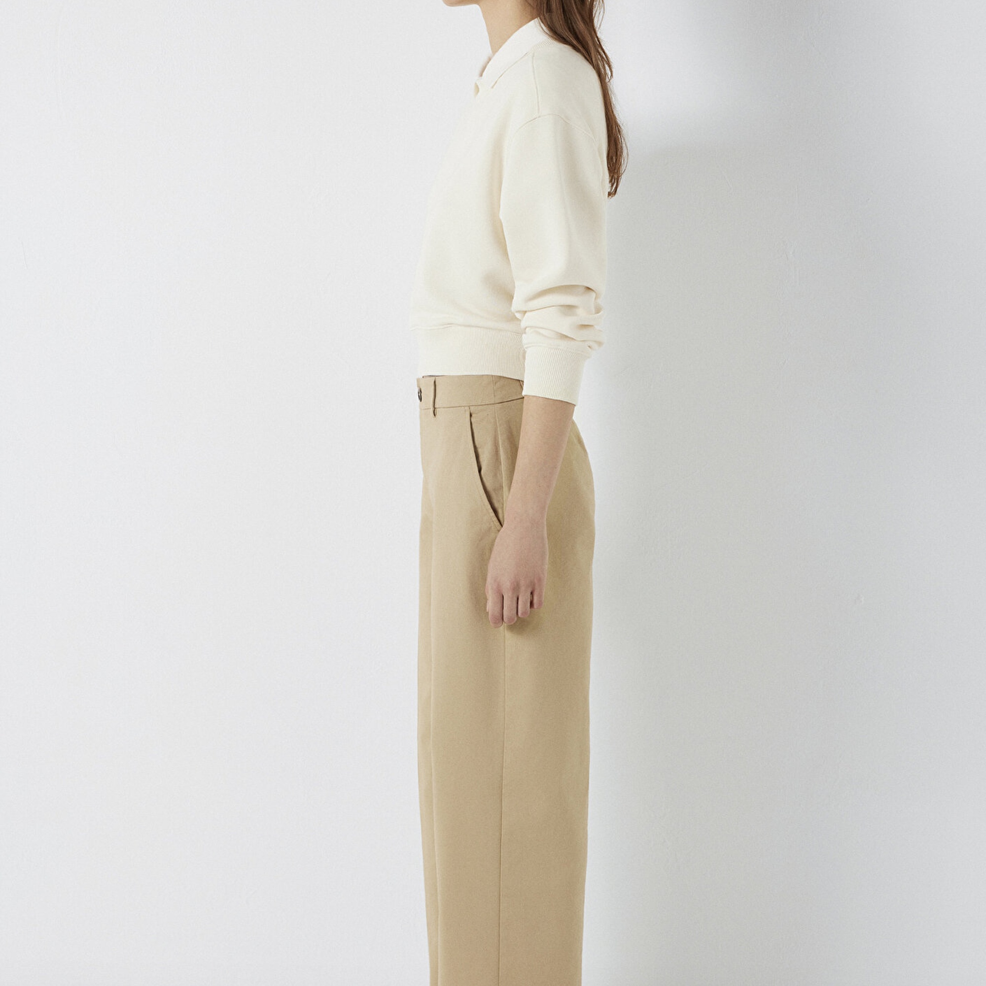 Mavi Bej Kumaş Pantolon 1011160-70370