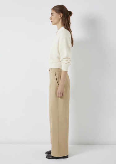  Mavi Bej Kumaş Pantolon 1011160-70370