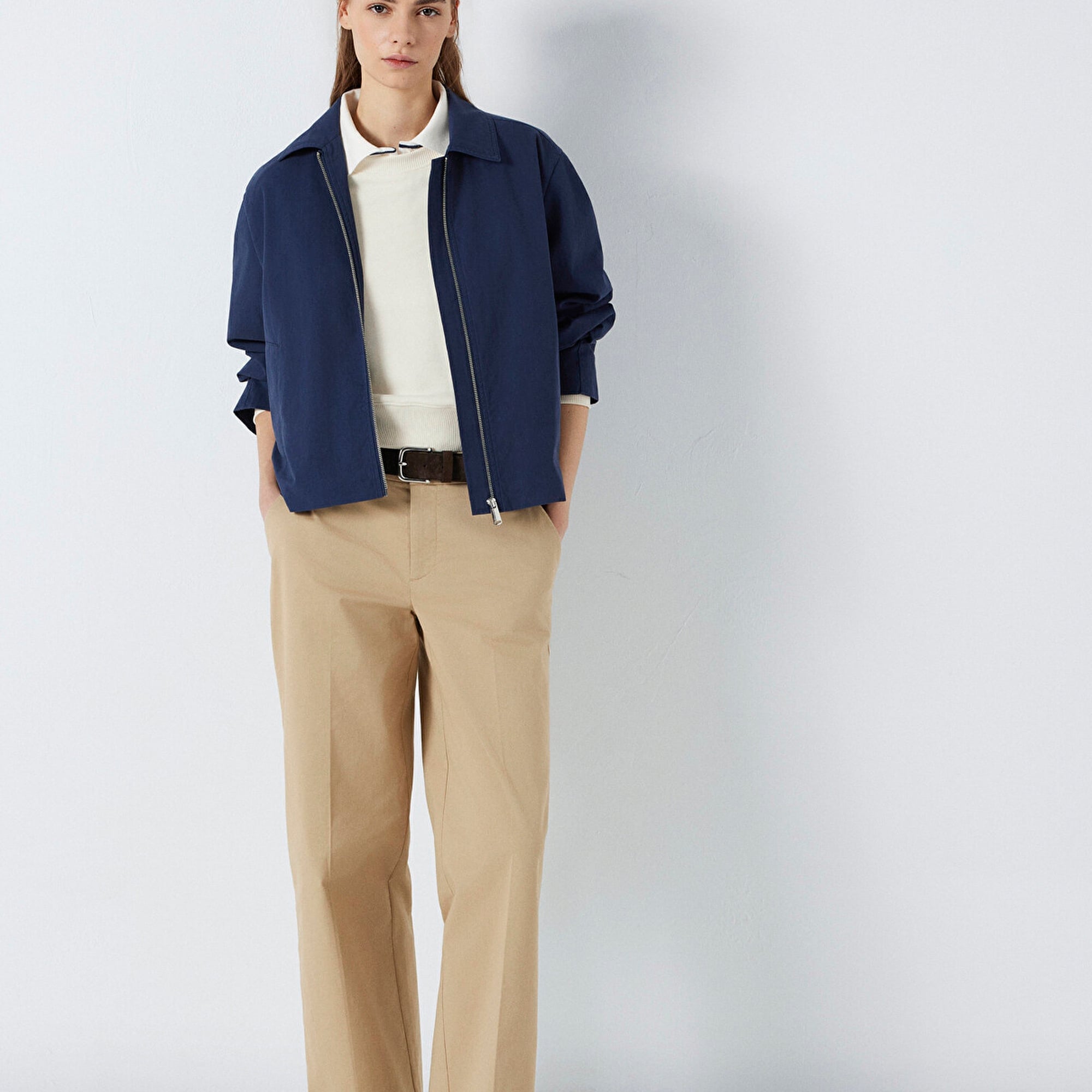 Mavi Bej Kumaş Pantolon 1011160-70370