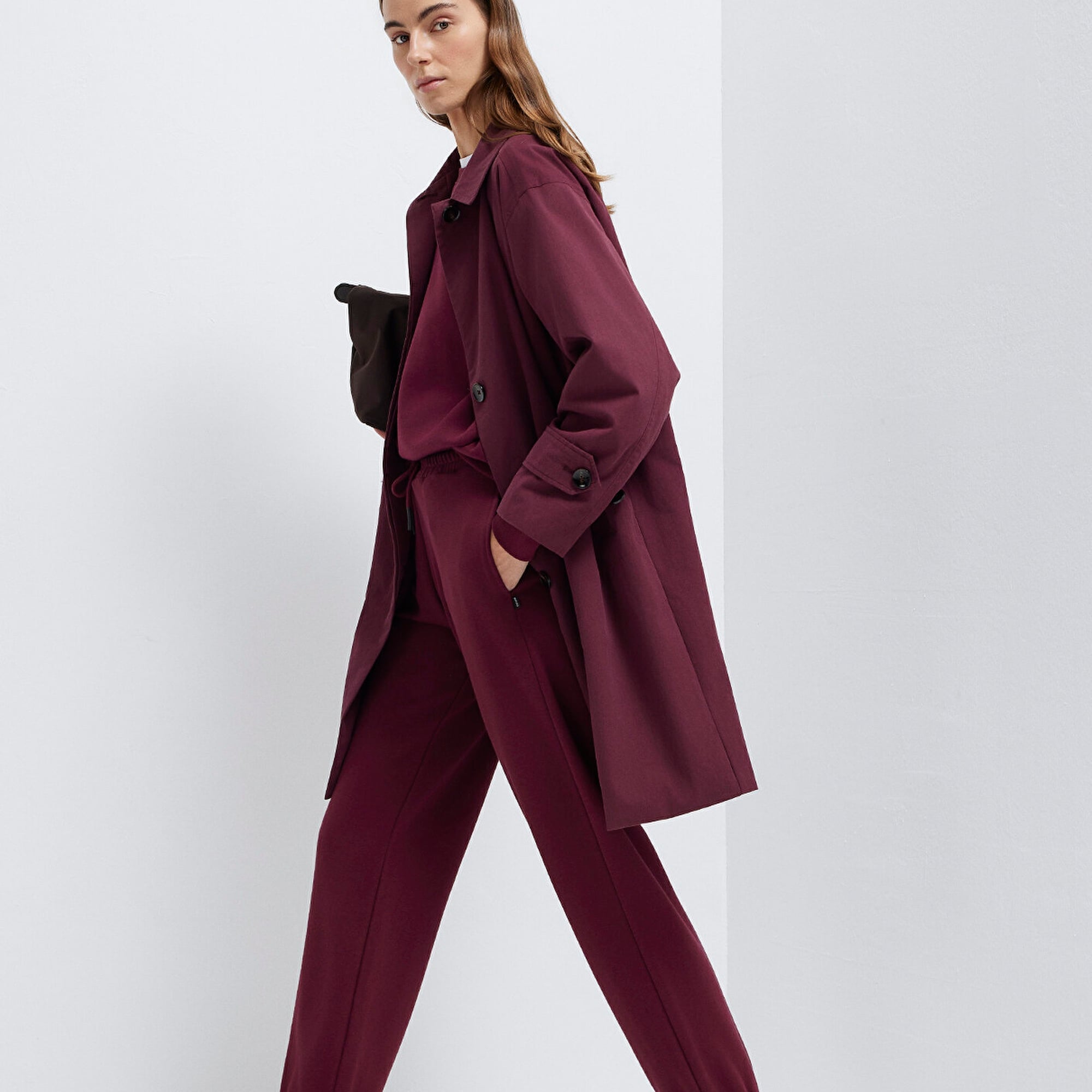 Mavi Bordo Basic Eşofman Altı 1600903-90705