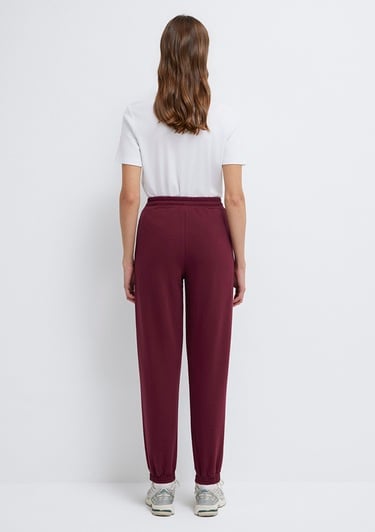  Mavi Bordo Basic Eşofman Altı 1600903-90705