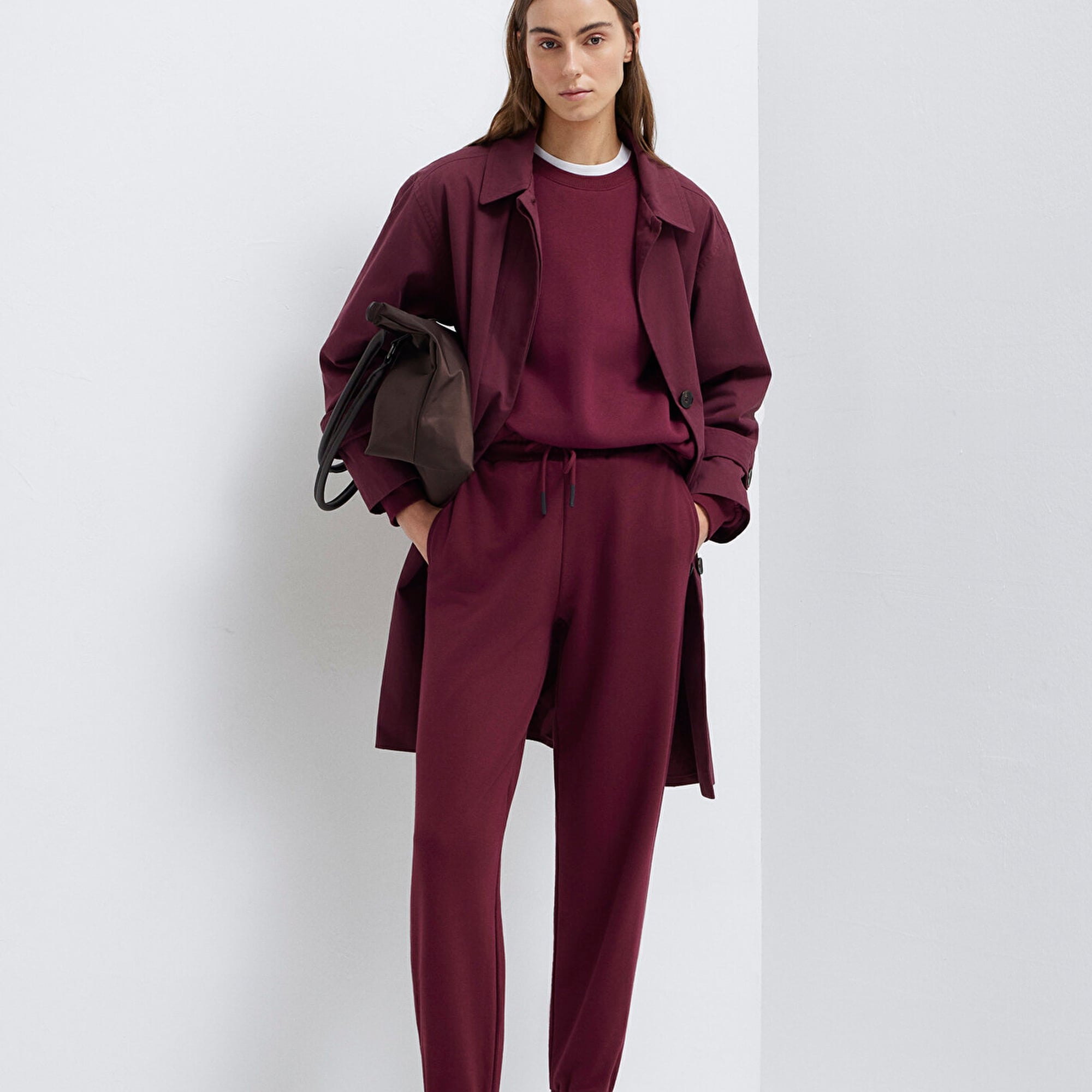 Mavi Bordo Basic Eşofman Altı 1600903-90705