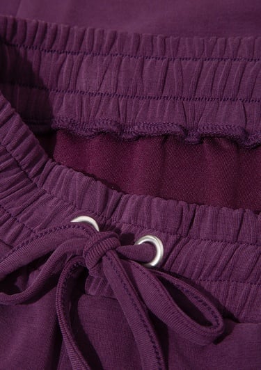  Mavi Lux Touch TENCEL TM Mor Modal Eşofman Altı 1600453-70674