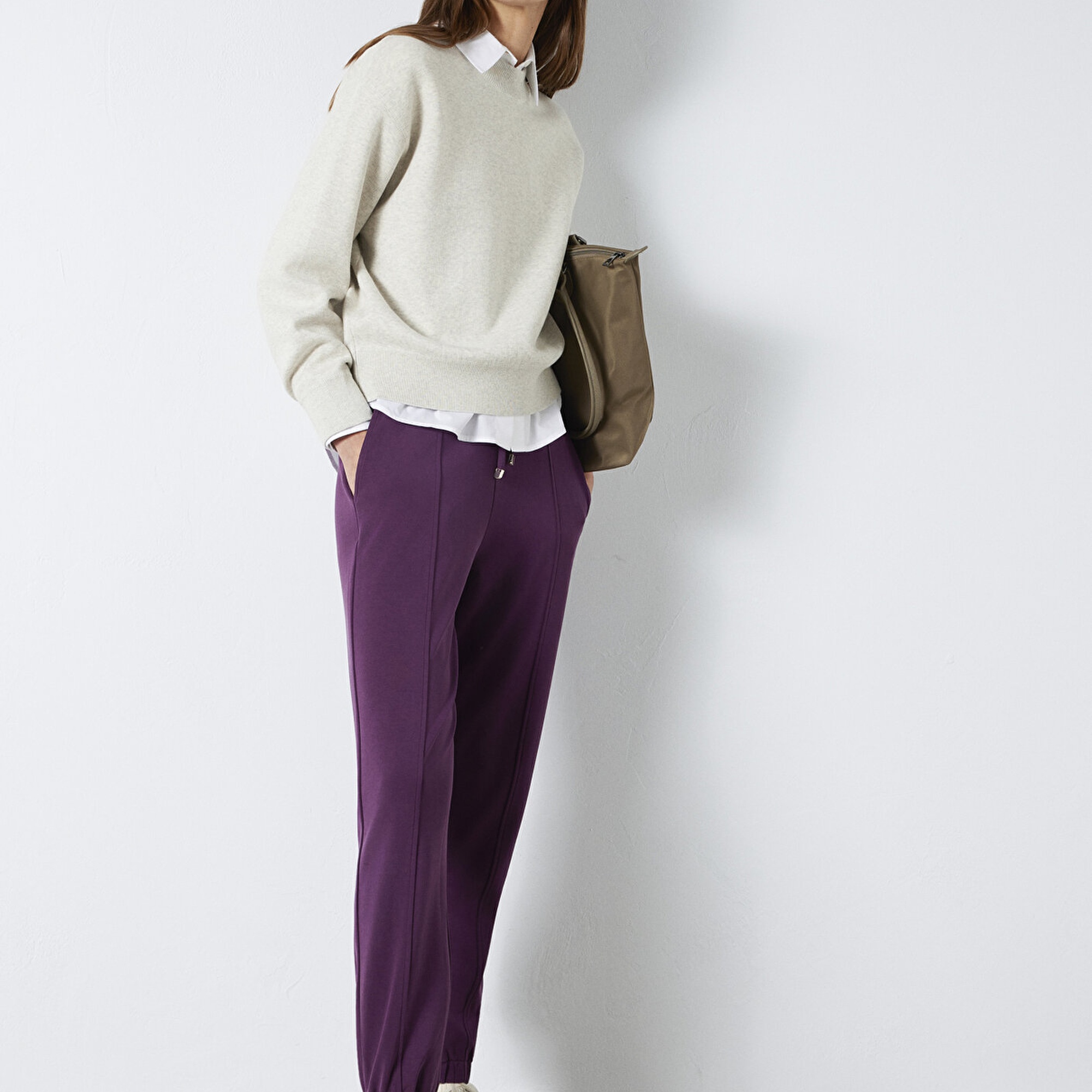 Mavi Lux Touch TENCEL TM Mor Modal Eşofman Altı 1600453-70674