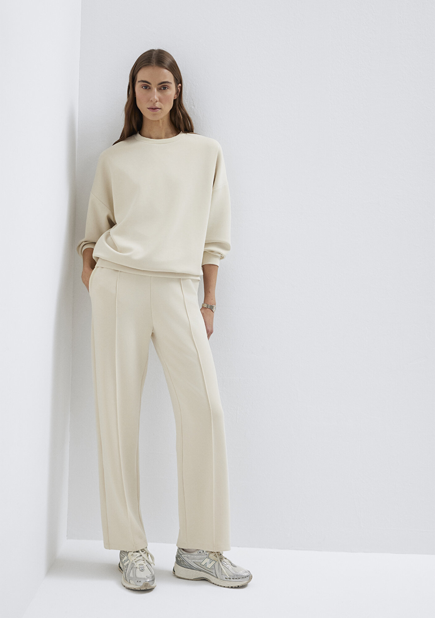  Mavi Ekru Pantolon 1010634-70065