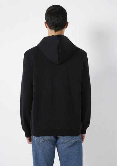  Mavi Mavi Baskılı Kapüşonlu Siyah Sweatshirt 0S10549-900