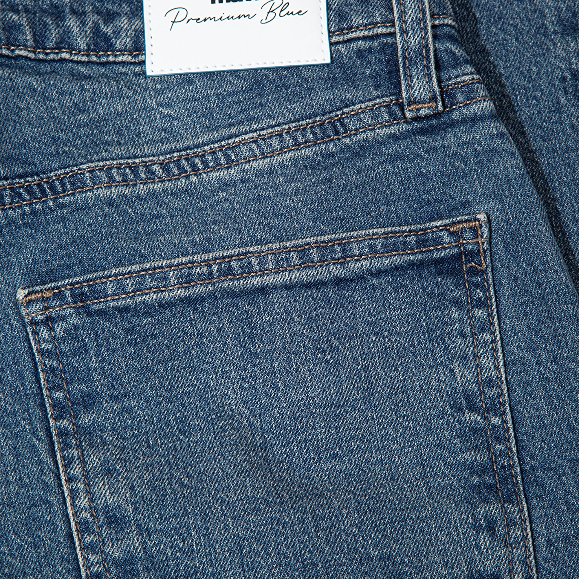 Mavi Leila Premium Blue Gölgeli Koyu Mavi Jean Pantolon 1010600-A1572