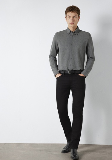  Mavi Mavi Black Antrasit Gömlek  0211863-80024