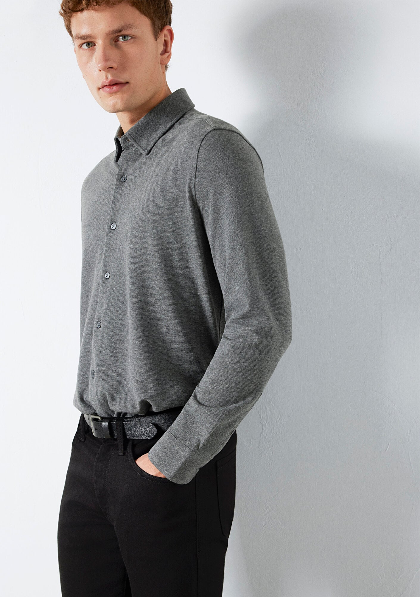  Mavi Mavi Black Antrasit Gömlek  0211863-80024