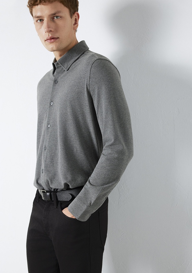  Mavi Mavi Black Antrasit Gömlek  0211863-80024