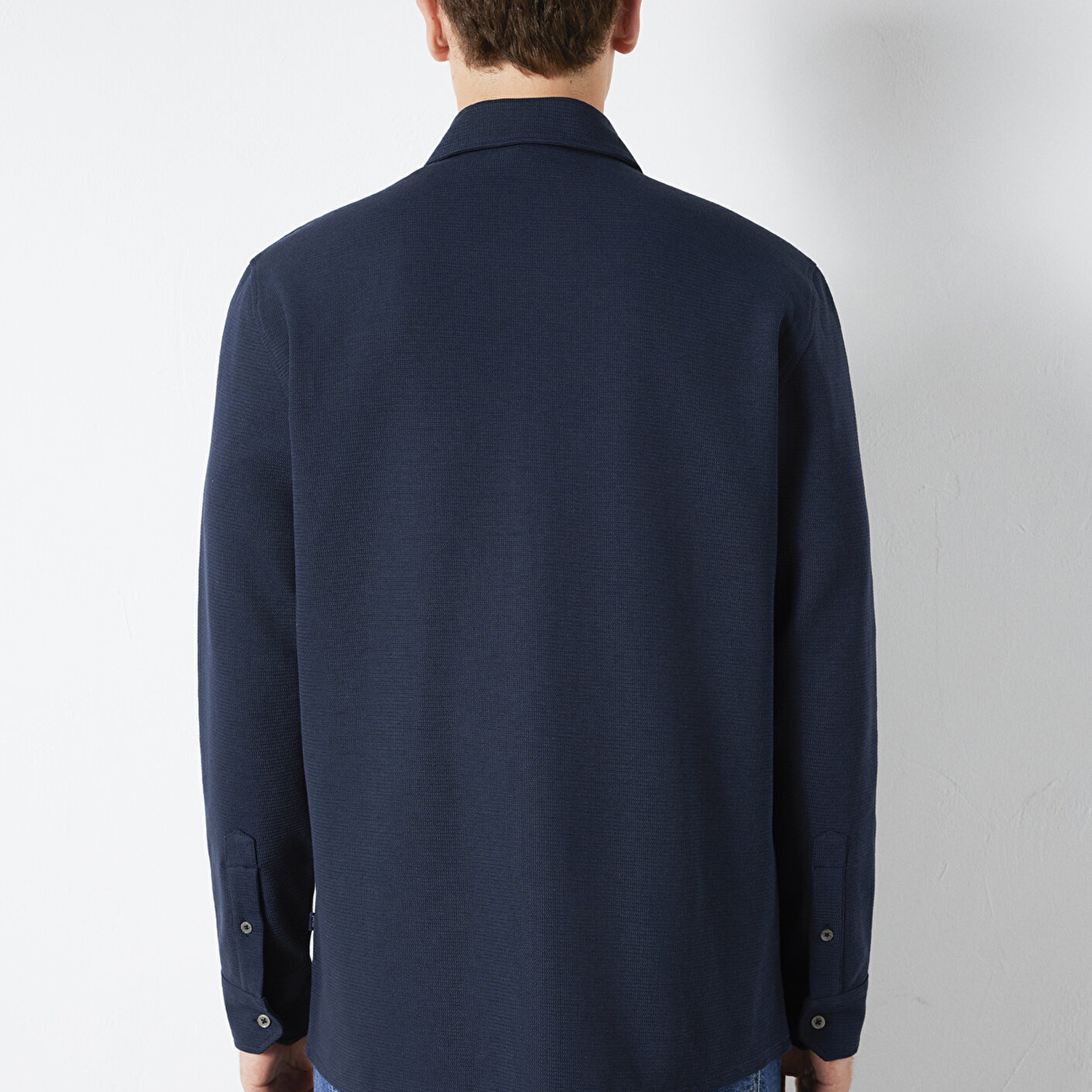 Mavi Cepli Lacivert Gömlek Regular Fit / Normal Kesim 0211874-70490