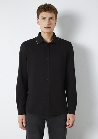  Mavi Mavi Black Siyah Gömlek Slim Fit / Dar Kesim 0211867-900