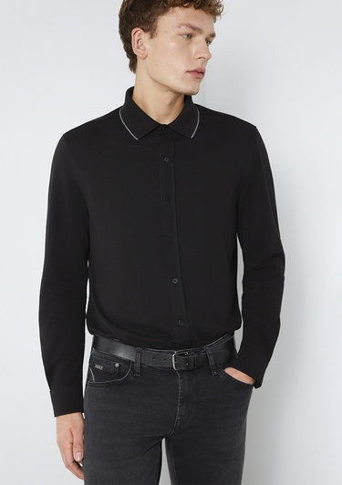  Mavi Mavi Black Siyah Gömlek Slim Fit / Dar Kesim 0211867-900