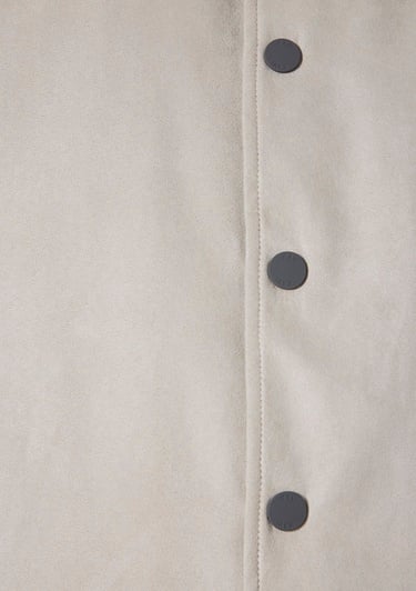  Mavi Gri Biker Ceket Loose Fit / Bol Rahat Kesim 0110767-70075