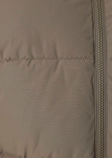  Mavi Kapüşonlu Kahverengi Yelek  0110744-70376