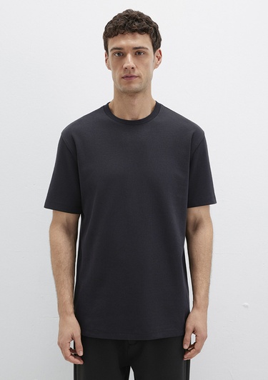  Mavi Mavi Black Siyah Basic Tişör Loose Fit / Bol Rahat Kesim 0612731-900