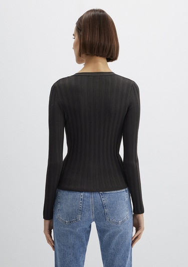  Mavi Antrasit Hırka Fitted / Vücuda Oturan Kesim 1710864-70262