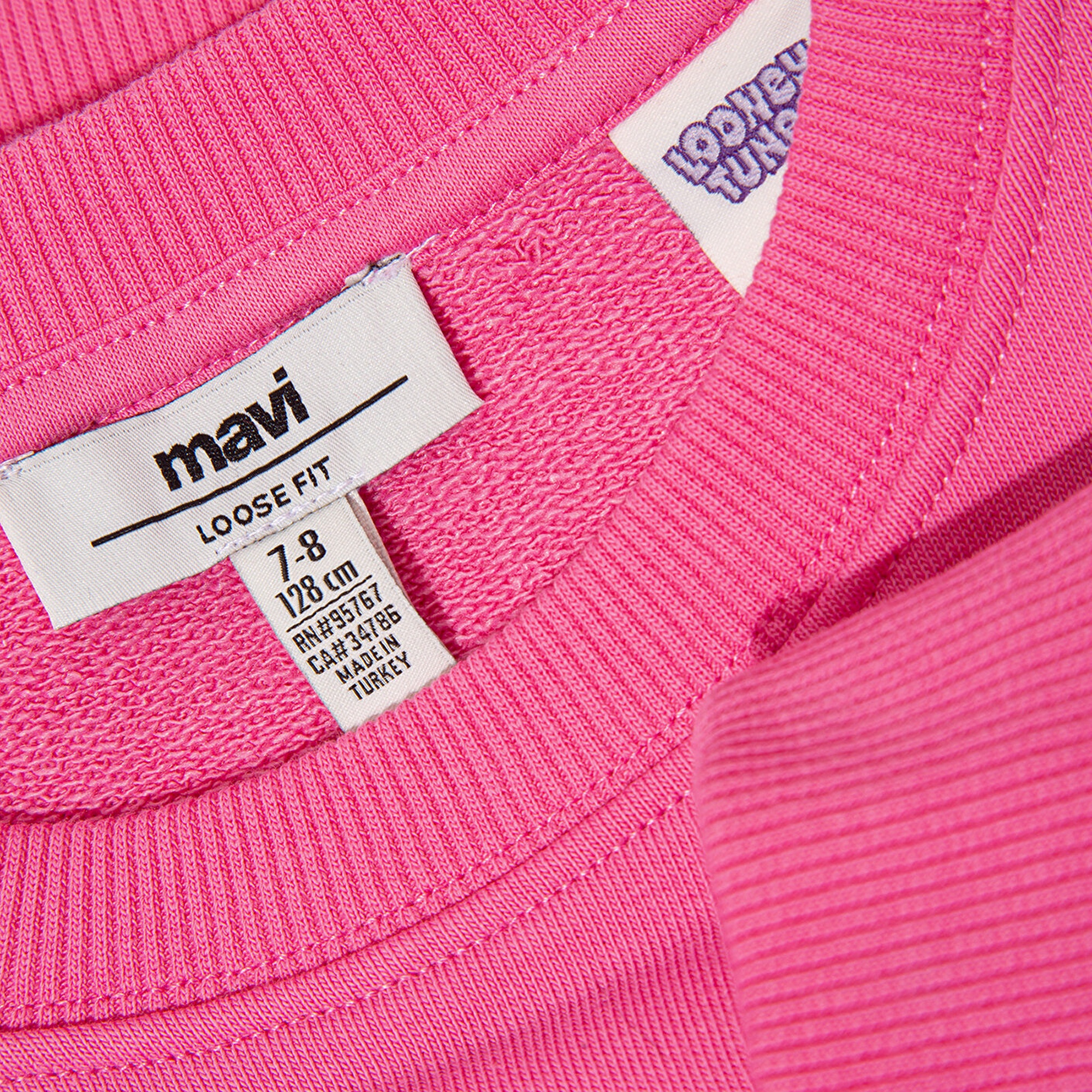 Mavi Lola Bunny Baskılı Pembe Sweatshirt 7S10184-91355