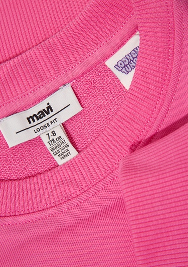  Mavi Lola Bunny Baskılı Pembe Sweatshirt 7S10184-91355