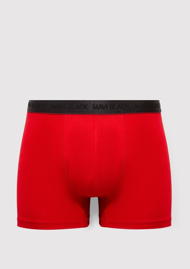  Mavi Kırmızı Basic Boxer 0912178-70464