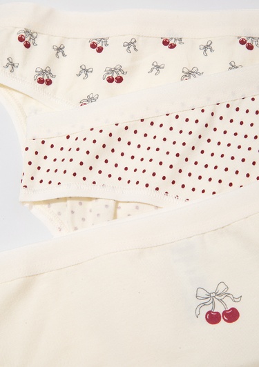  Mavi 3lü Klasik Külot 1913820-70007